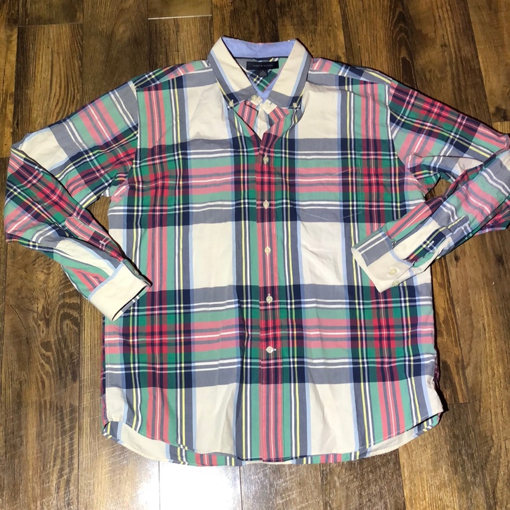 Tommy Hilfiger plaid shirt